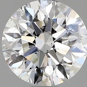 0.9 Carat Round F SI1 Natural Diamond
