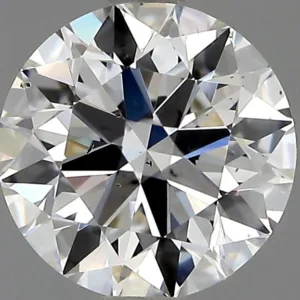 0.9 Carat Round F SI1 Natural Diamond