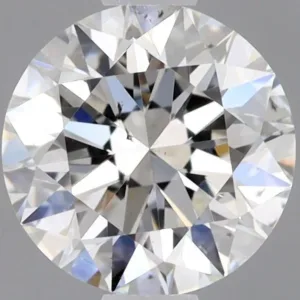 0.9 Carat Round F SI2 Natural Diamond