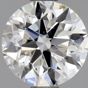 0.9 Carat Round F SI2 Natural Diamond