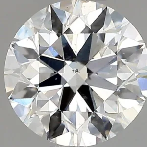 0.9 Carat Round F SI2 Natural Diamond