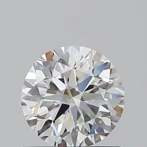 0.9 Carat Round F VVS2 Natural Diamond