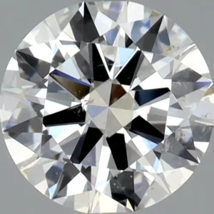 0.9 Carat Round G SI2 Natural Diamond