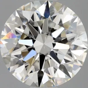 0.9 Carat Round H IF Natural Diamond