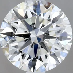 0.9 Carat Round H SI1 Natural Diamond