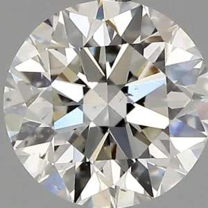 0.9 Carat Round H SI1 Natural Diamond