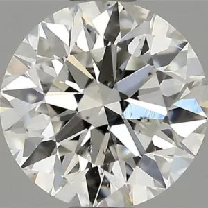 0.9 Carat Round H SI2 Natural Diamond