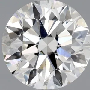 0.9 Carat Round H SI2 Natural Diamond