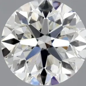0.9 Carat Round H VS1 Natural Diamond