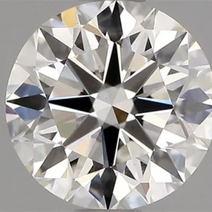 0.9 Carat Round H VS2 Natural Diamond