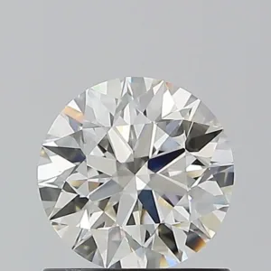 0.9 Carat Round H VVS1 Natural Diamond