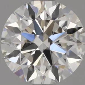 0.9 Carat Round H VVS2 Natural Diamond