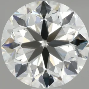 0.9 Carat Round I VVS1 Natural Diamond