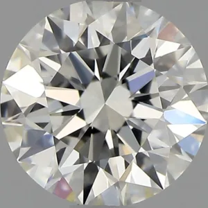 0.9 Carat Round I VVS1 Natural Diamond