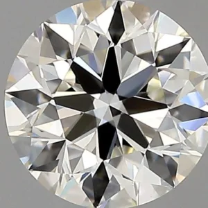 0.9 Carat Round I VVS2 Natural Diamond