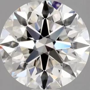0.9 Carat Round J VVS2 Natural Diamond