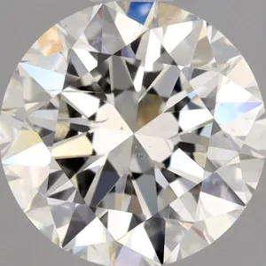 0.9 Carat Round K SI1 Natural Diamond