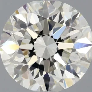 0.9 Carat Round K VS2 Natural Diamond
