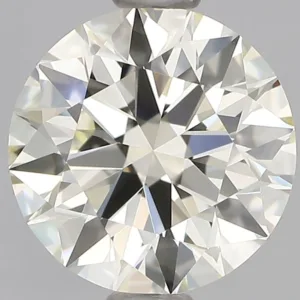 0.9 Carat Round N IF Natural Diamond