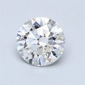 0.91 Carat Round D SI1 Natural Diamond