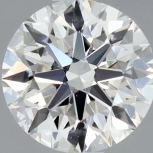 0.91 Carat Round F SI1 Natural Diamond