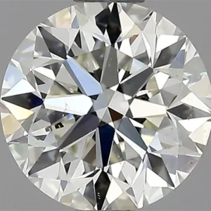 0.91 Carat Round J SI1 Natural Diamond