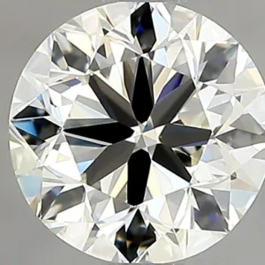 0.91 Carat Round K VVS1 Natural Diamond