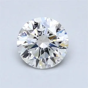 0.92 Carat Round D SI1 Natural Diamond