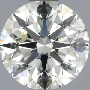 0.93 Carat Round K SI2 Natural Diamond