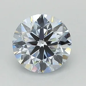 0.95 Carat Round Fancy Blue VVS1 Lab Diamond