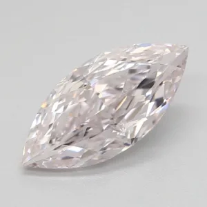 1 Carat Marquise Very Light Pink VS1 Natural Diamond