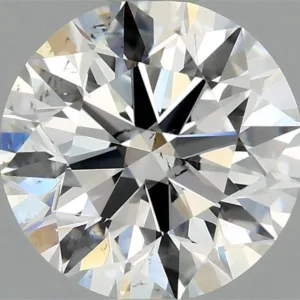 1 Carat Round H SI1 Natural Diamond