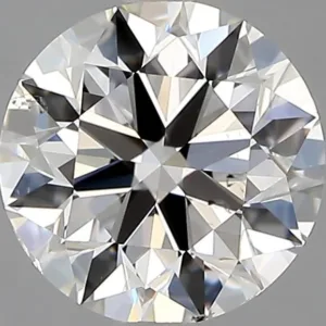 1 Carat Round H SI1 Natural Diamond