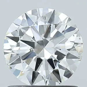 1 Carat Round H SI1 Natural Diamond