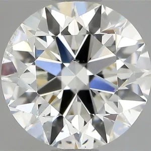 1 Carat Round H SI1 Natural Diamond