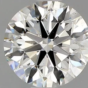 1 Carat Round H SI1 Natural Diamond