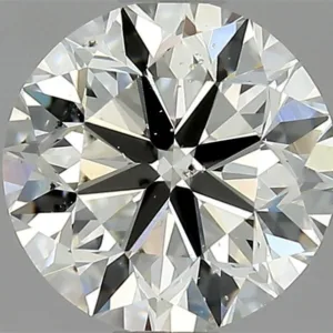 1 Carat Round H SI1 Natural Diamond