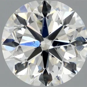1 Carat Round H SI1 Natural Diamond