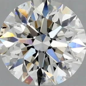 1 Carat Round H SI1 Natural Diamond