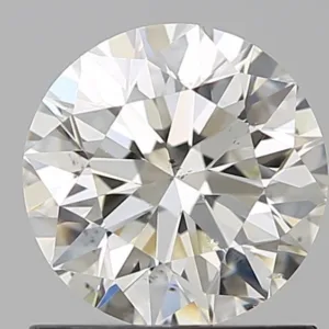 1 Carat Round J SI1 Natural Diamond