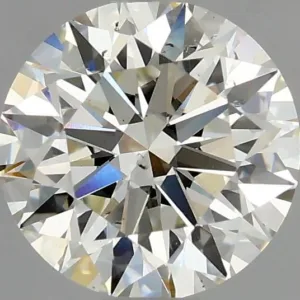 1 Carat Round J SI1 Natural Diamond