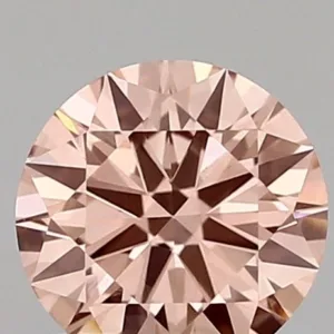 1.01 Carat Round Fancy Intense Pink VVS2 Lab Diamond