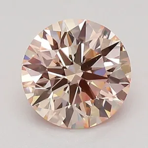 1.05 Carat Round Light Pink VS1 Lab Diamond