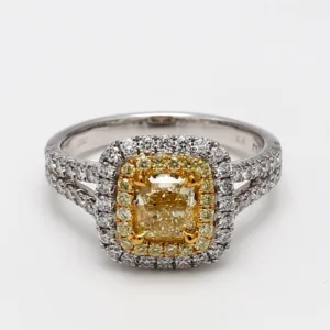 1.07 Carat Cushion Modified VVS2 Natural Diamond