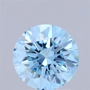 1.16 Carat Round Fancy Vivid Blue VS2 Lab Diamond