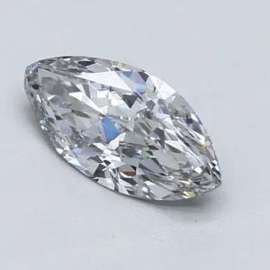 1.25 Carat Marquise Fancy Light Gray Blue IF Natural Diamond