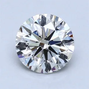 1.34 Carat Round F SI1 Natural Diamond