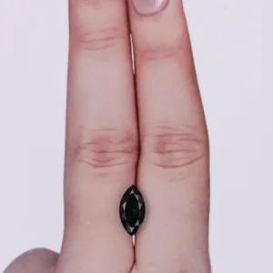 1.5 Carat Marquise Black Natural Diamond