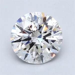 1.5 Carat Round D SI2 Natural Diamond