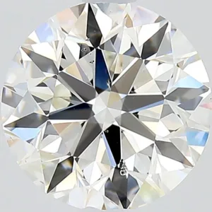 1.5 Carat Round H SI1 Natural Diamond